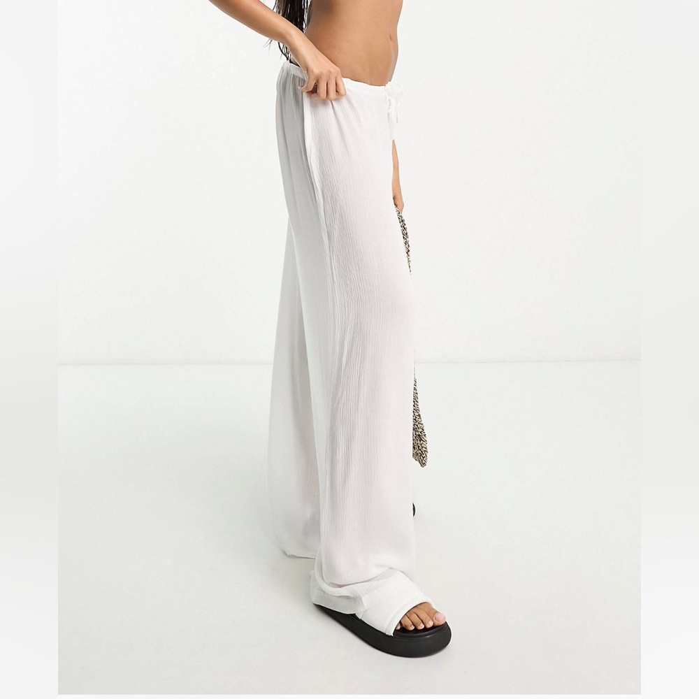 Drawstring beach pants